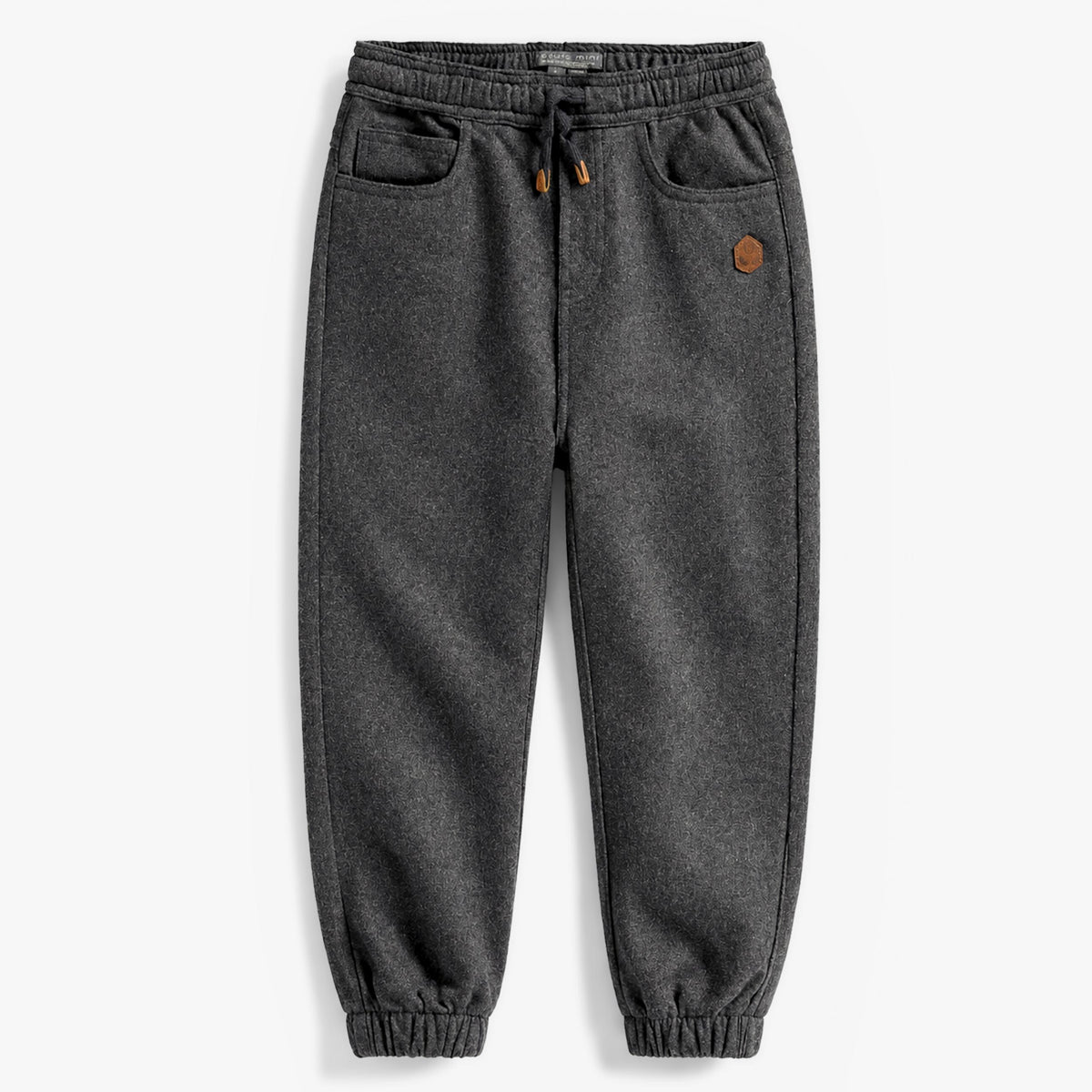 Pantalon gris en flanelle de laine, enfant garçon - Souris Mini