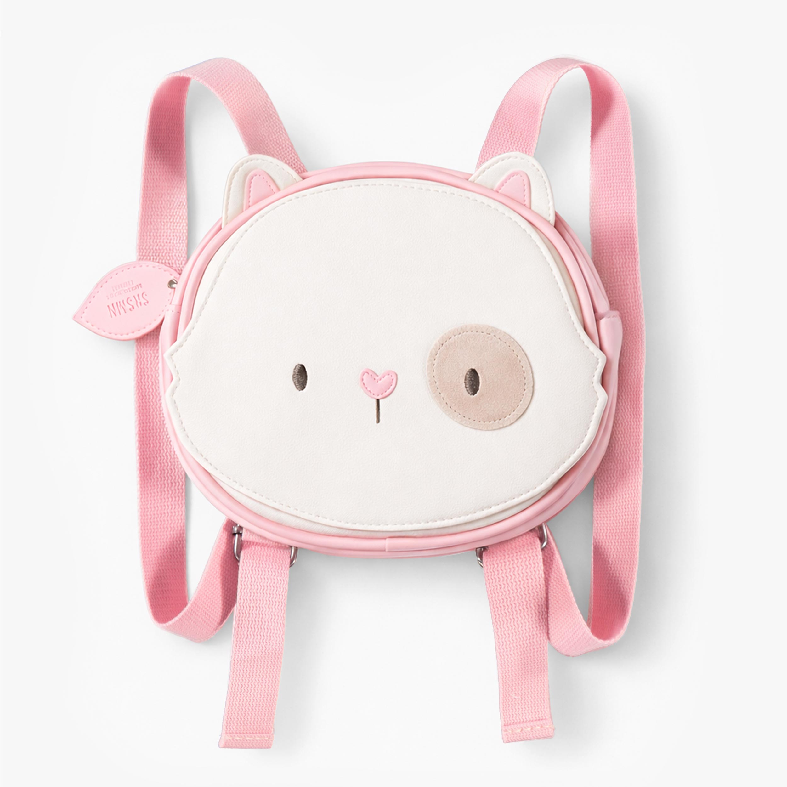 Sac à dos chat blanc, enfant - Souris Mini