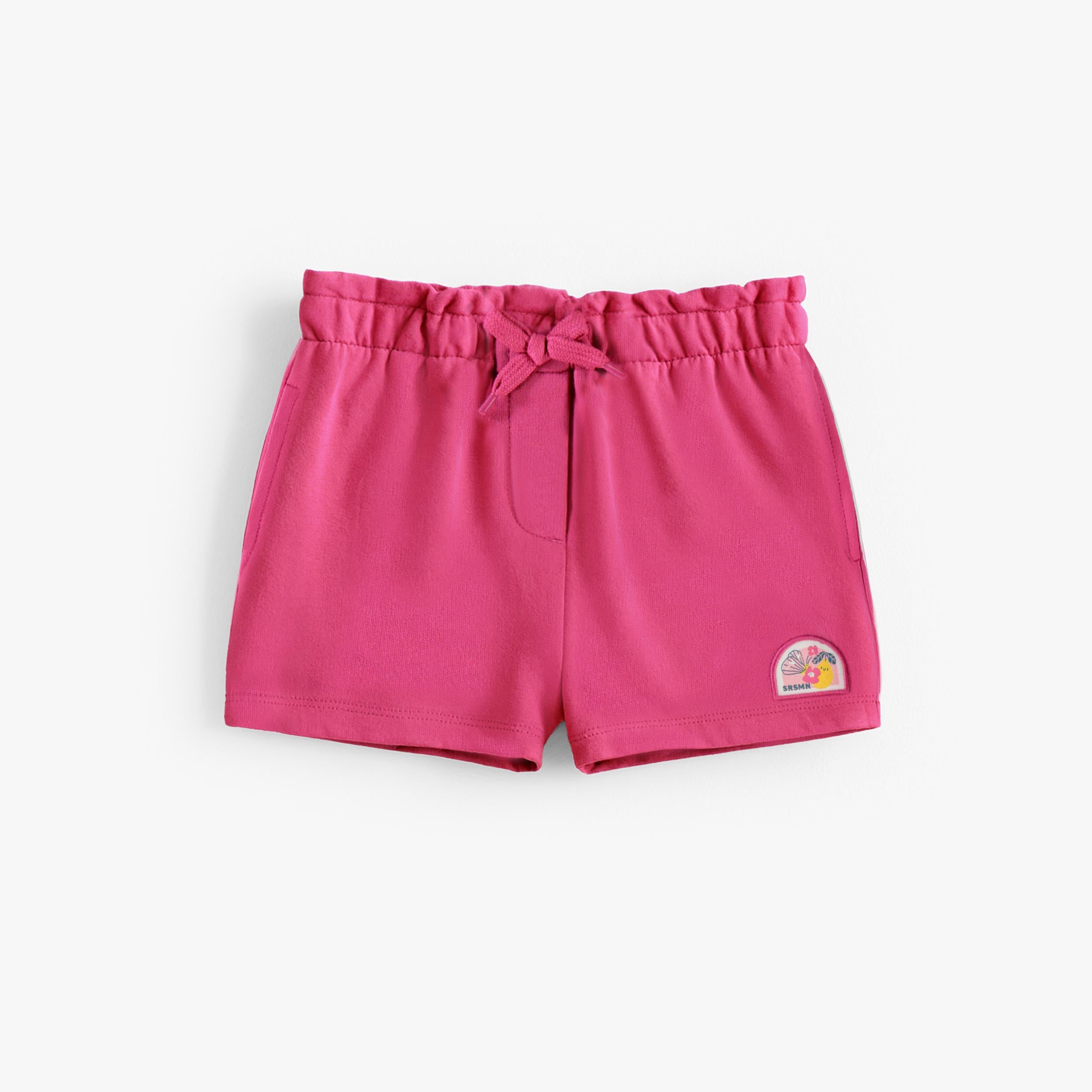 Short rose en tricot français, bébé - Souris Mini