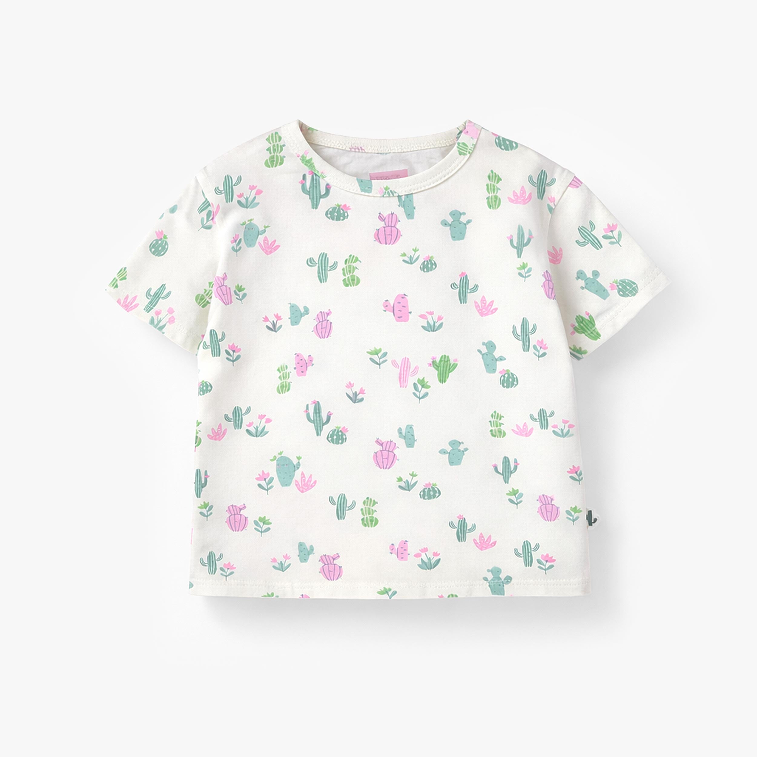 T-shirt crème à motifs de cactus, bébé - Souris Mini