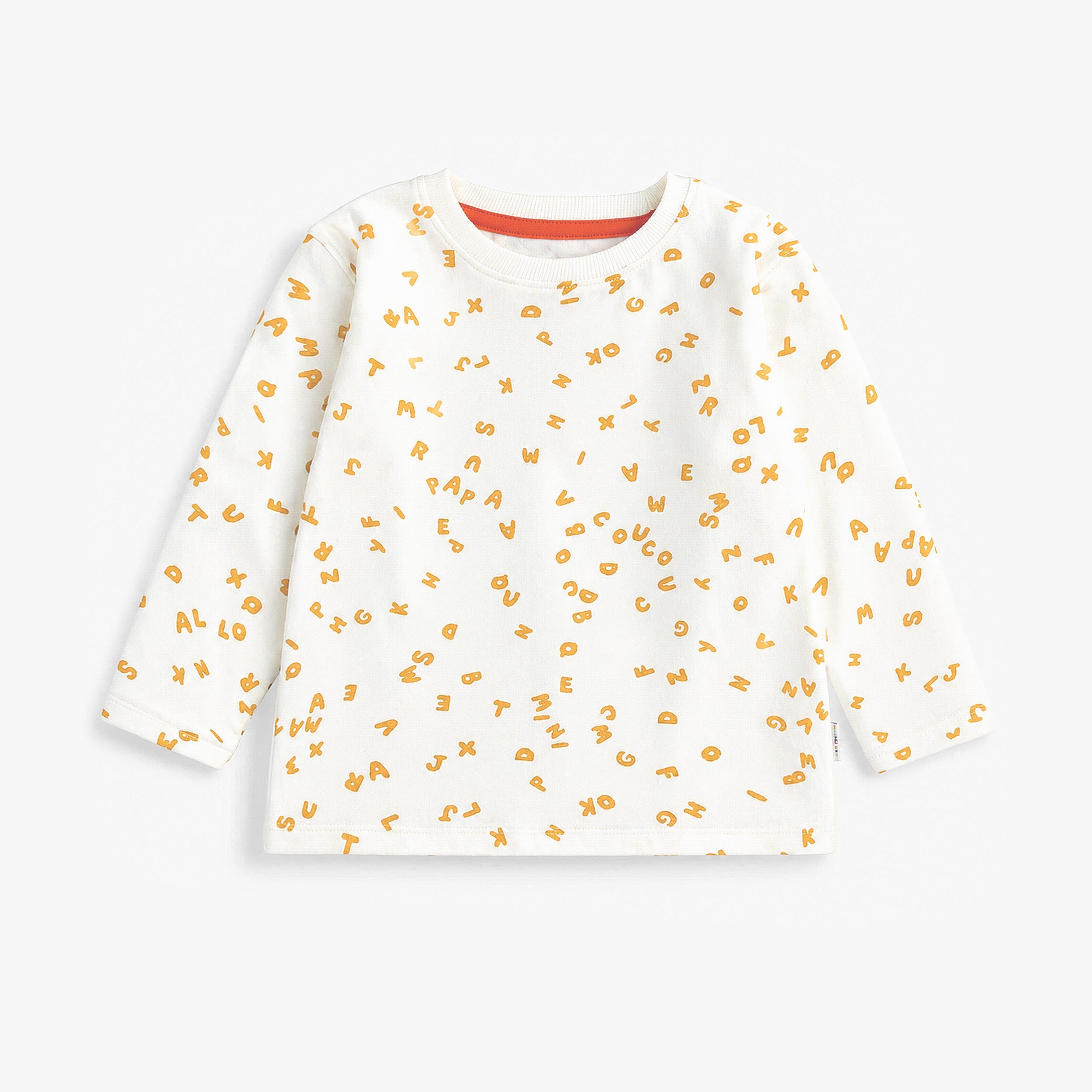 T-shirt crème à imprimé de lettres, bébé garçon - Souris Mini