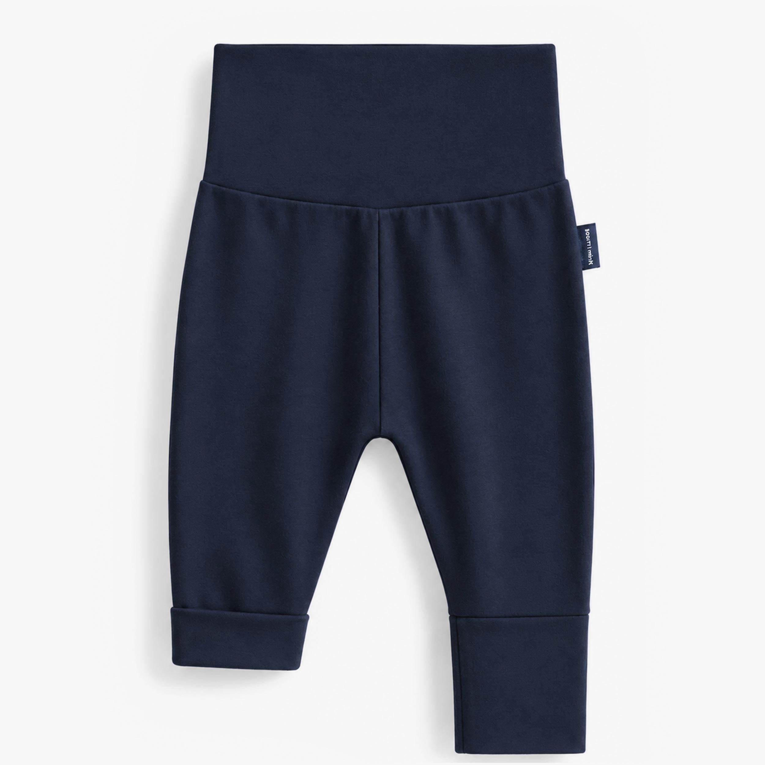 Taille déplié du pantalon évolutif bleu marine, bébé