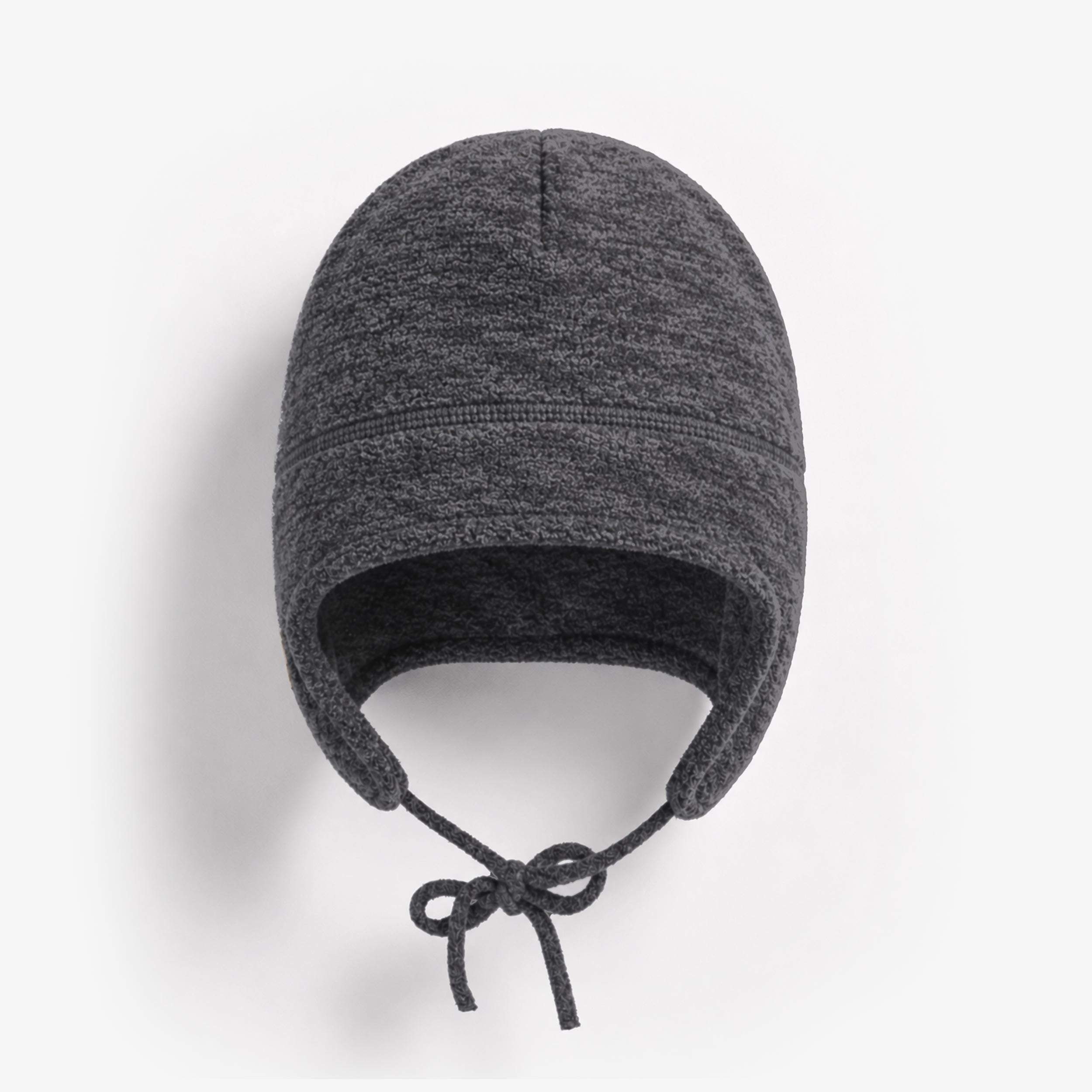 Tuque gris foncé en polar, bébé - Souris Mini