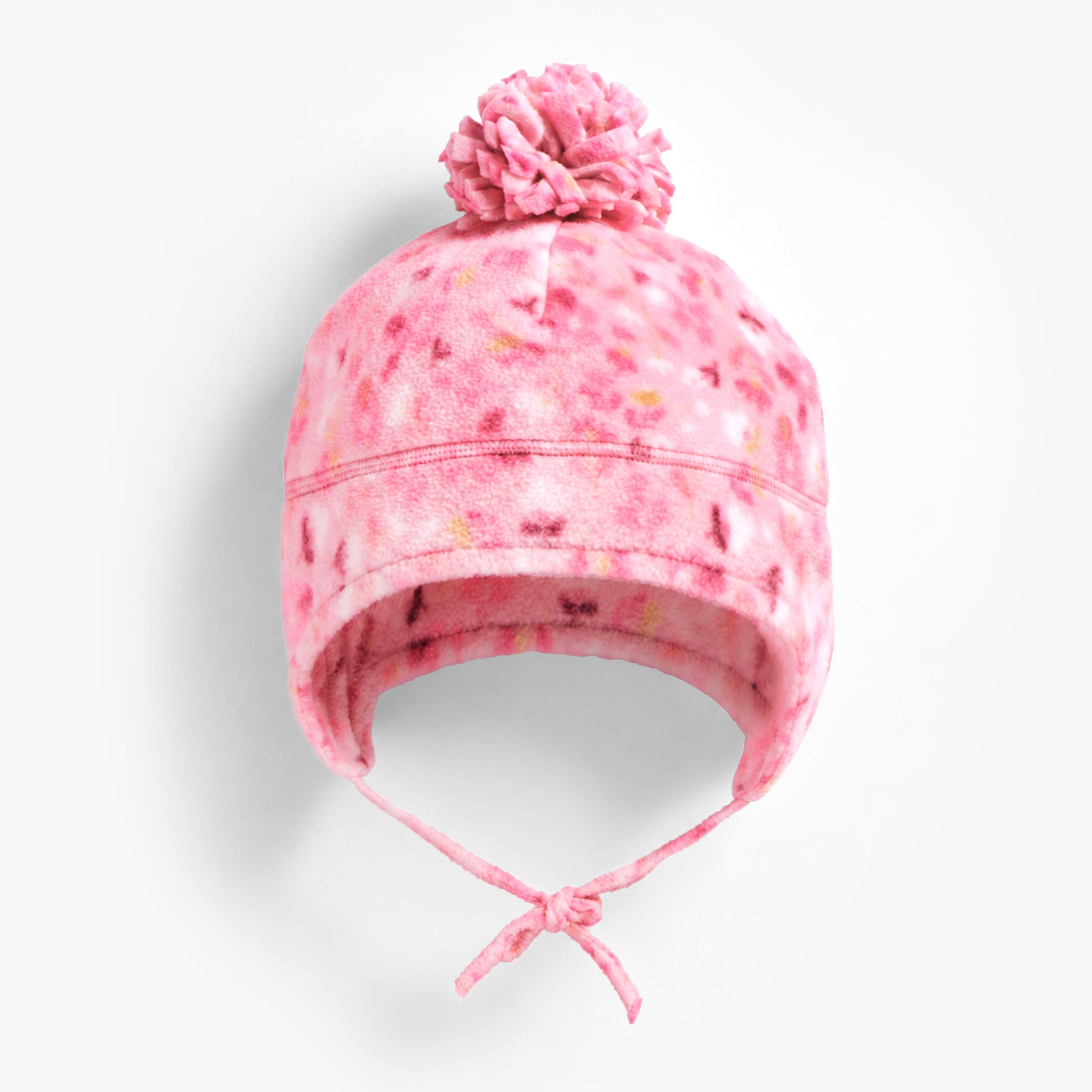 Tuque rose à imprimé floral, bébé - Souris Mini