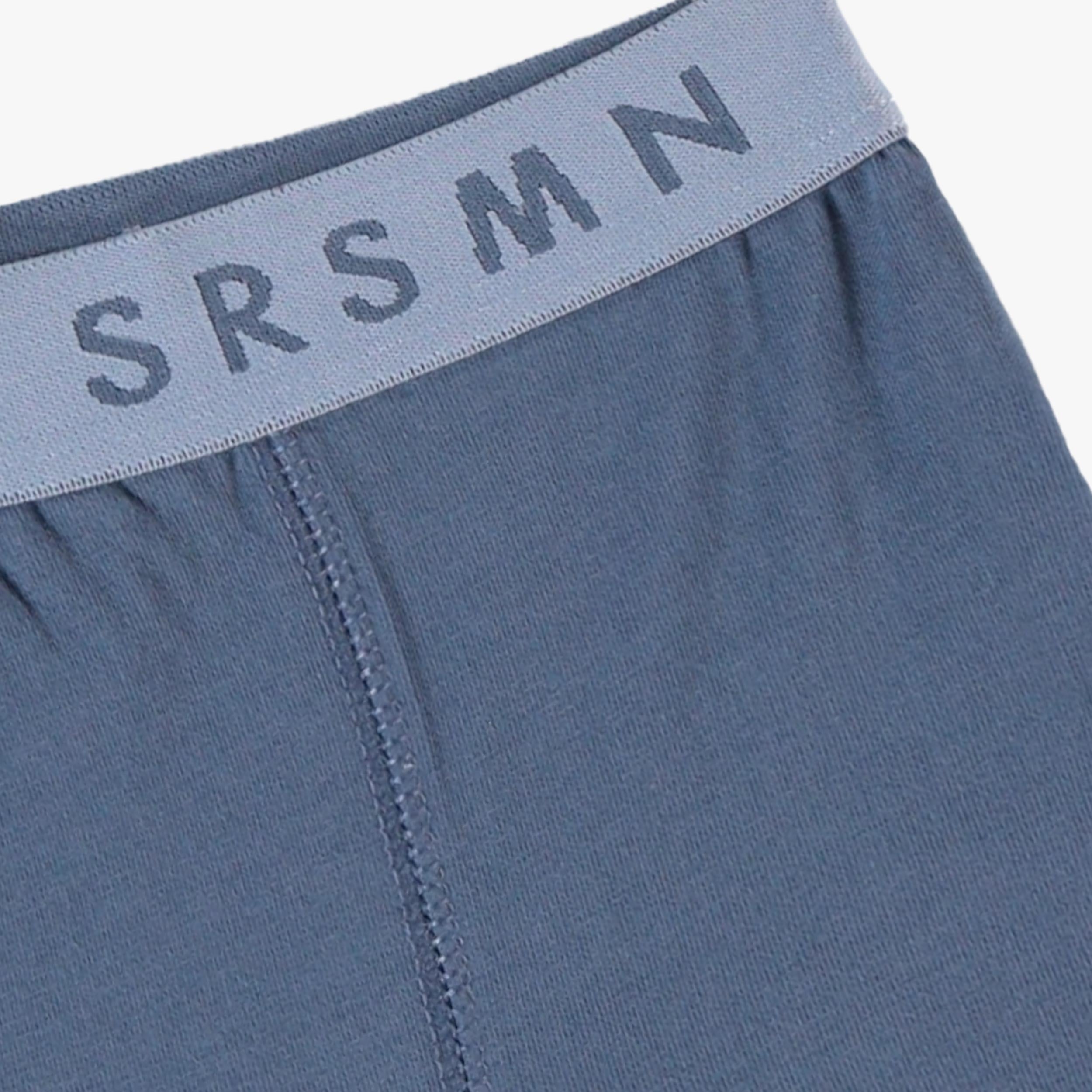 Zoom du boxer bleu foncé, enfant 