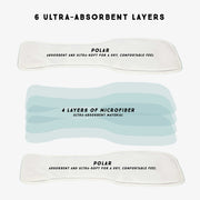 Insert ultra ultra absorbant pour couche réutilisable, paquet de 1, bébé || Ultra ultra absorbent insert for reusable diapers, pack of 1, baby