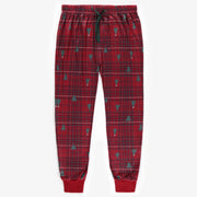 Pantalon de pyjama des Fêtes en polyester brossé, adulte || Brushed polyester holiday pyjama pants, adult