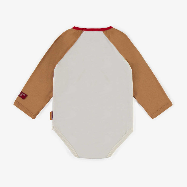 Cache-couche des Fêtes en coton, bébé  || Holiday bodysuit in cotton, baby