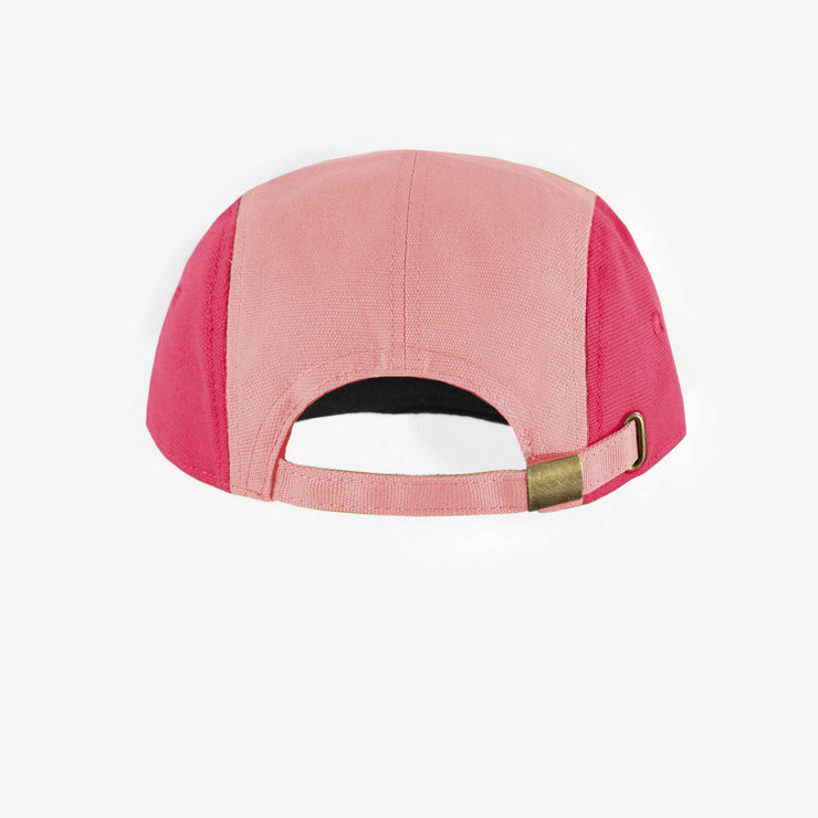 Casquette rose bloc de couleurs, enfant || Pink color cap, child