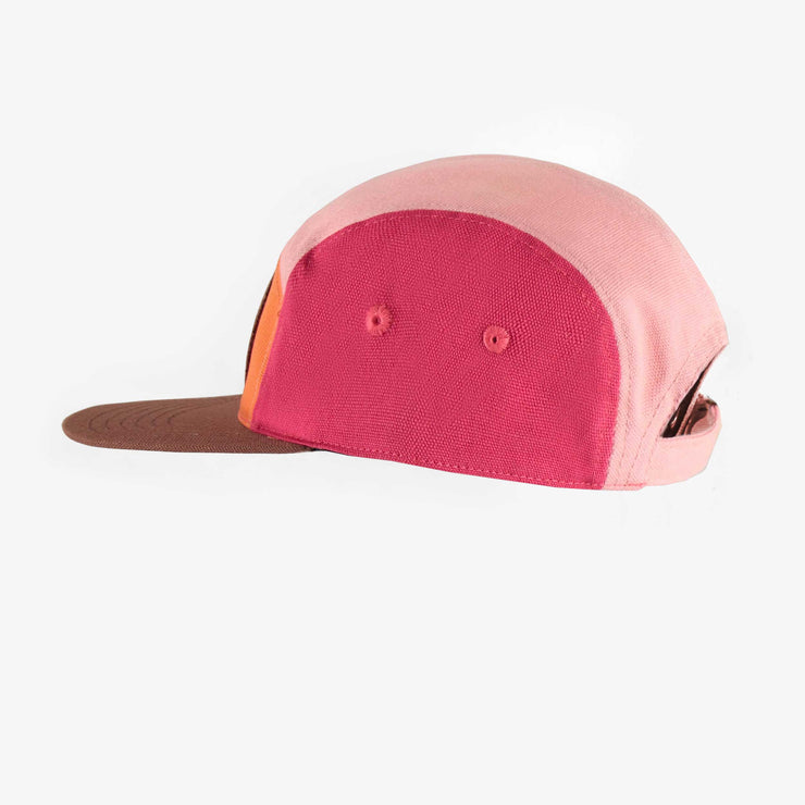 Casquette rose bloc de couleurs, enfant || Pink color cap, child