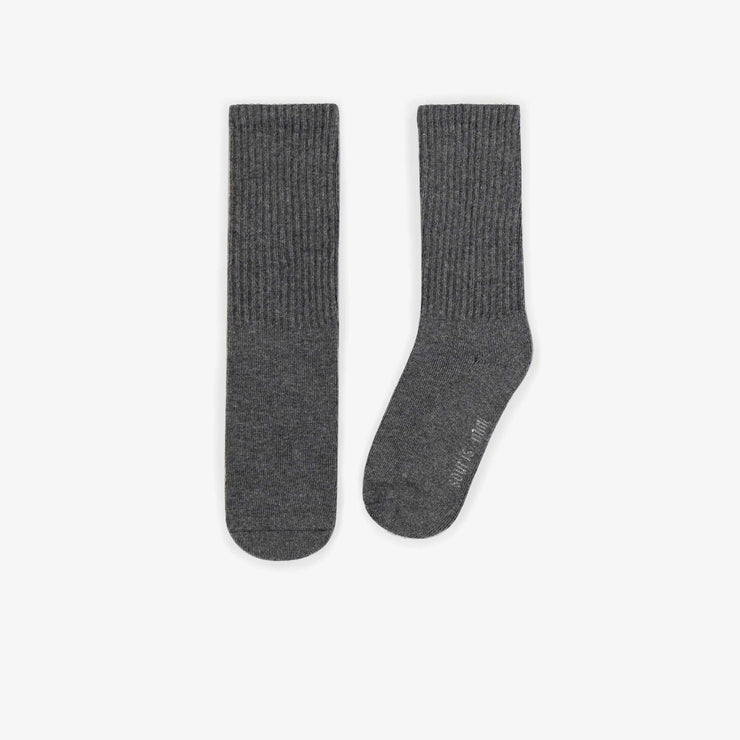 Chaussettes charcoals hautes, enfant || Charcoal long socks, child