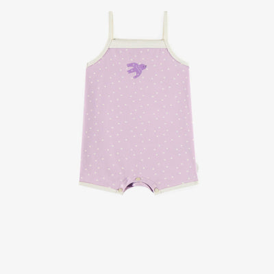 Maillot de bain une pièce mauve, bébé || Purple one-piece swimsuit, baby
