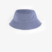 Chapeau de soleil bleu pâle avec cordon de serrage, bébé || Light blue sun hat with drawstrings, baby