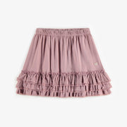 Jupe en tulle vieux rose, enfant || Old pink tulle skirt, child