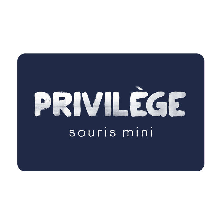 Carte privilège || Privilege Card